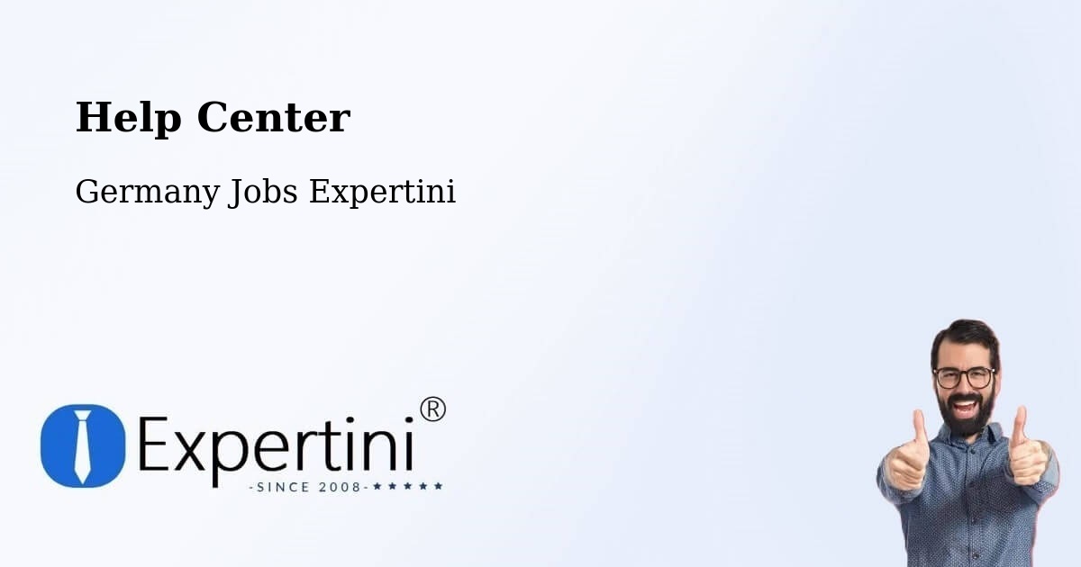 Help Center – Nienstädt - Germany Jobs Expertini