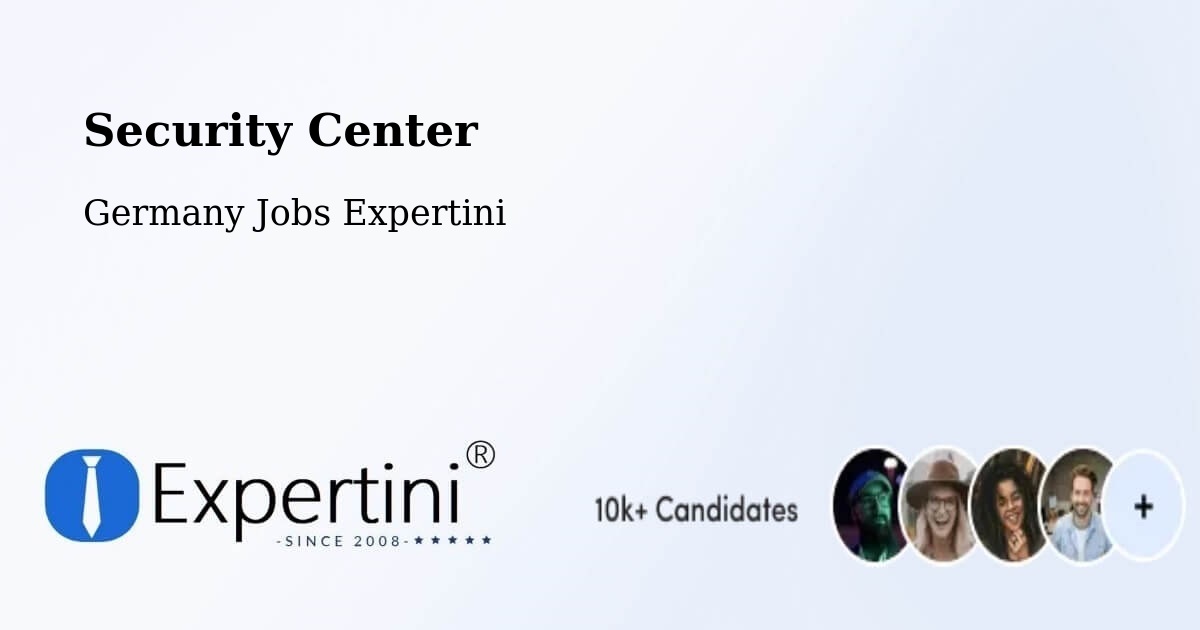 Security & Compliance – Nienstädt - Germany Jobs Expertini