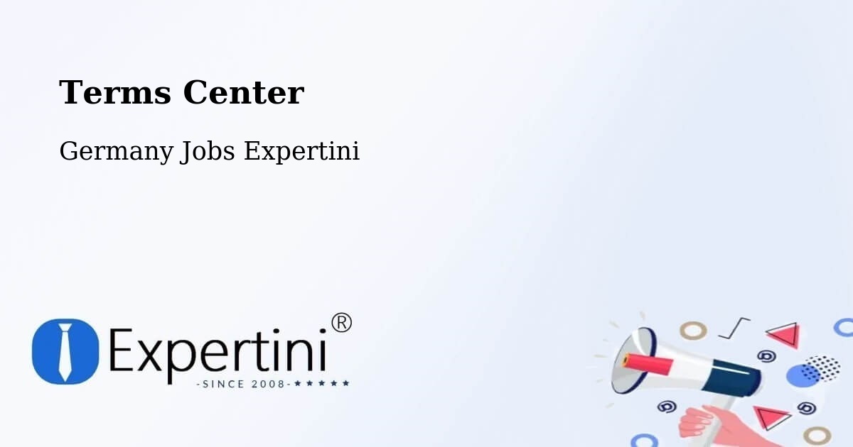 Terms of Service – Nienstädt - Germany Jobs Expertini